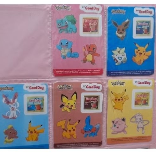 

Sticker Pokemon X Good day set 5pcs Pokémon Original Ori Official Asli Segel