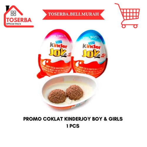 

[READY STOCK] Coklat & Mainan Kinder Joy Boy & Girls 20 Gram Exp terbaru