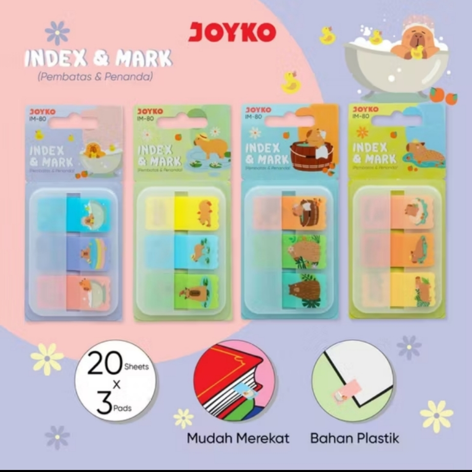 

Joyko Penanda Pembatas IM-80 Plastik Index Mark