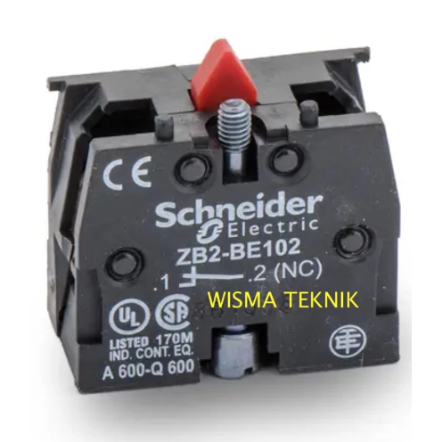 KONTAK BLOK/ CONTACT BLOCK NC SCHNEIDER ZB2BE102