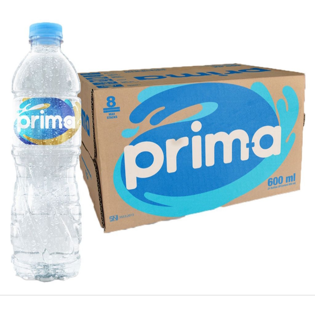 

AIR MINERAL PRIMA KEMASAN 600 ML X 24 PCS (KARTON)