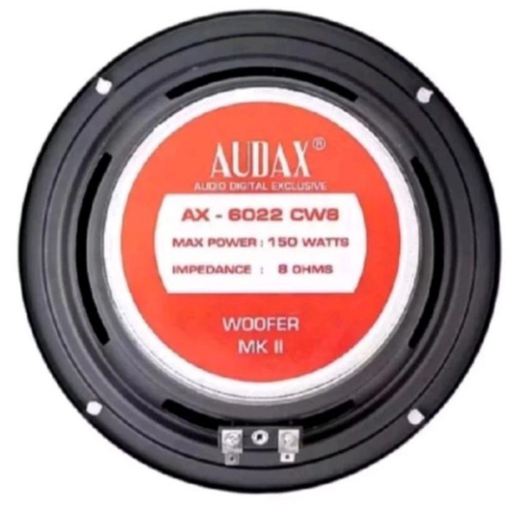 Speaker 6 inch Audax Ax 6022 150 Watt Original