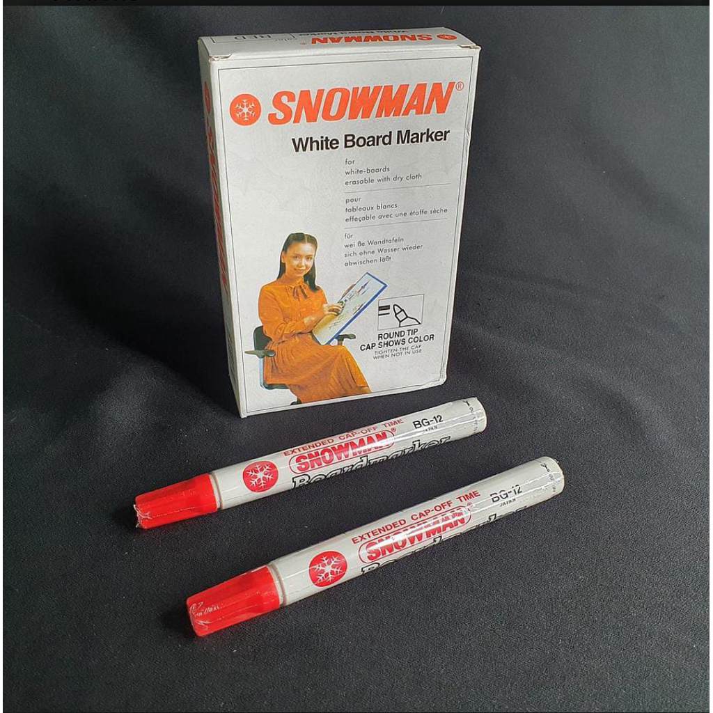 

Spidol BG-12 Red Snowman - 5016393