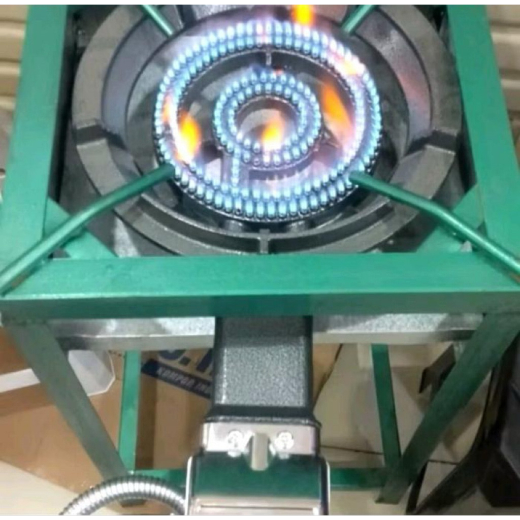 Kompor api seribu api besar utu 31a set selang regulator plus kaki 40x40