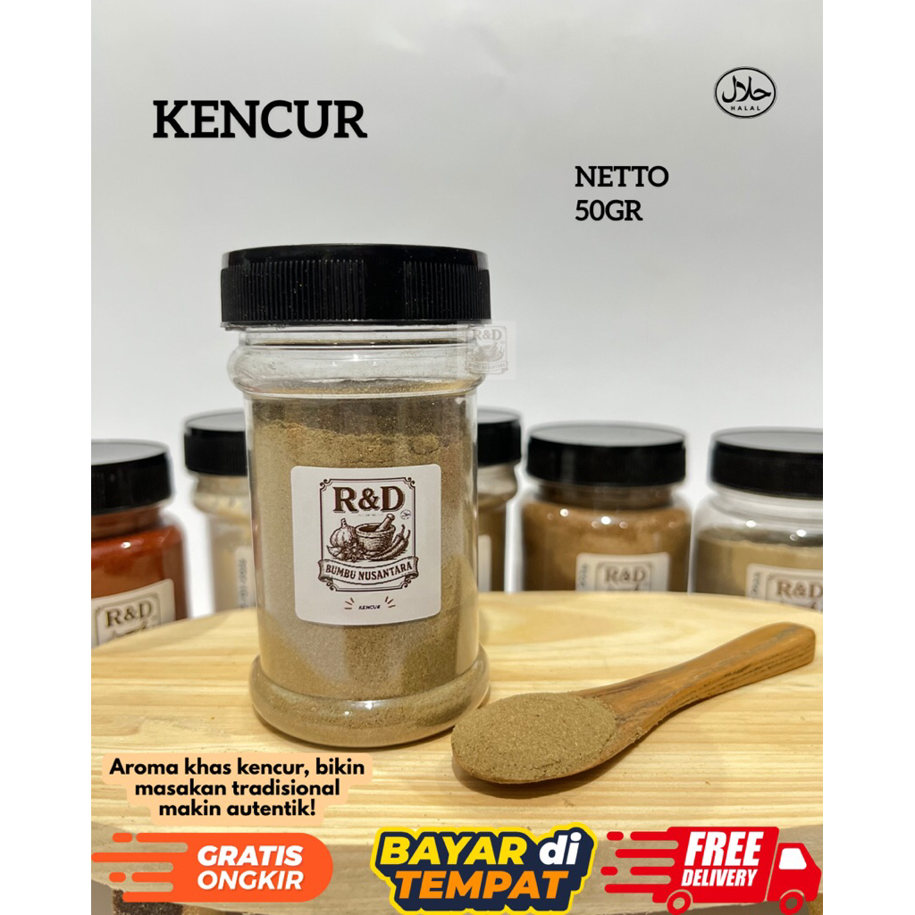 

Kencur bubuk / Rempa Herbal superfood
