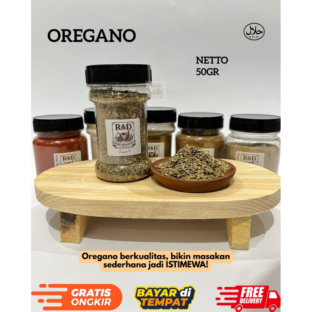 

Oregano Kering Rempah - Bumbu Dapur Asli 100%