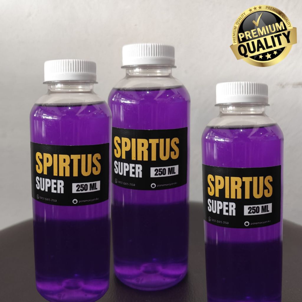 SPIRTUS SPIRITUS PREMIUM SPIRTUS SUPER TERMURAH BOTOL 250ml