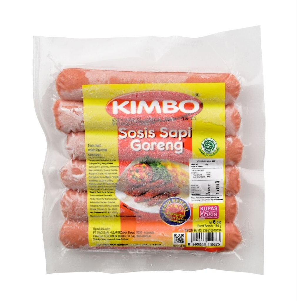 

Kimbo Sosis Sapi Goreng Isi 6