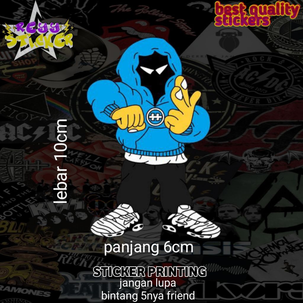 

STICKER PRINTING ANTI AIR SKENA GONDES BLUE