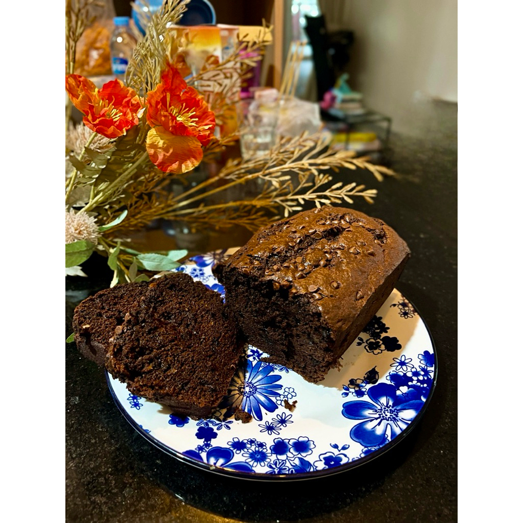 

Bolu Pisang Cokelat Premium / Banana Bread Double Choco Premium