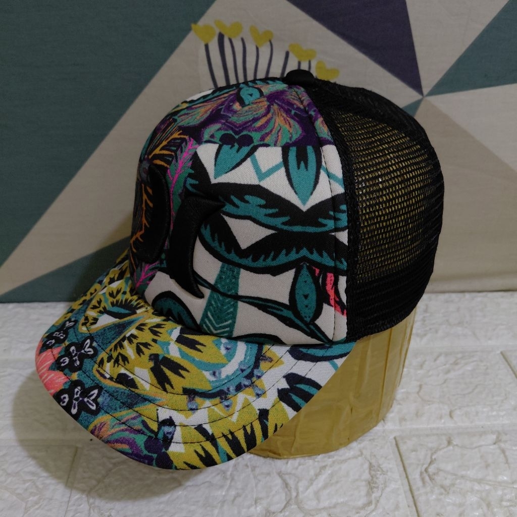 Topi Hurl3y Second Topi Jaring Original Setelan stok 7180