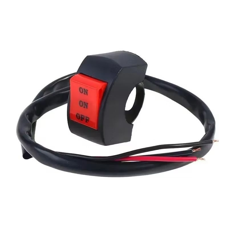 Saklar Switch On Off Tombol Lampu Jauh Dekat Variasi Motor Universal
