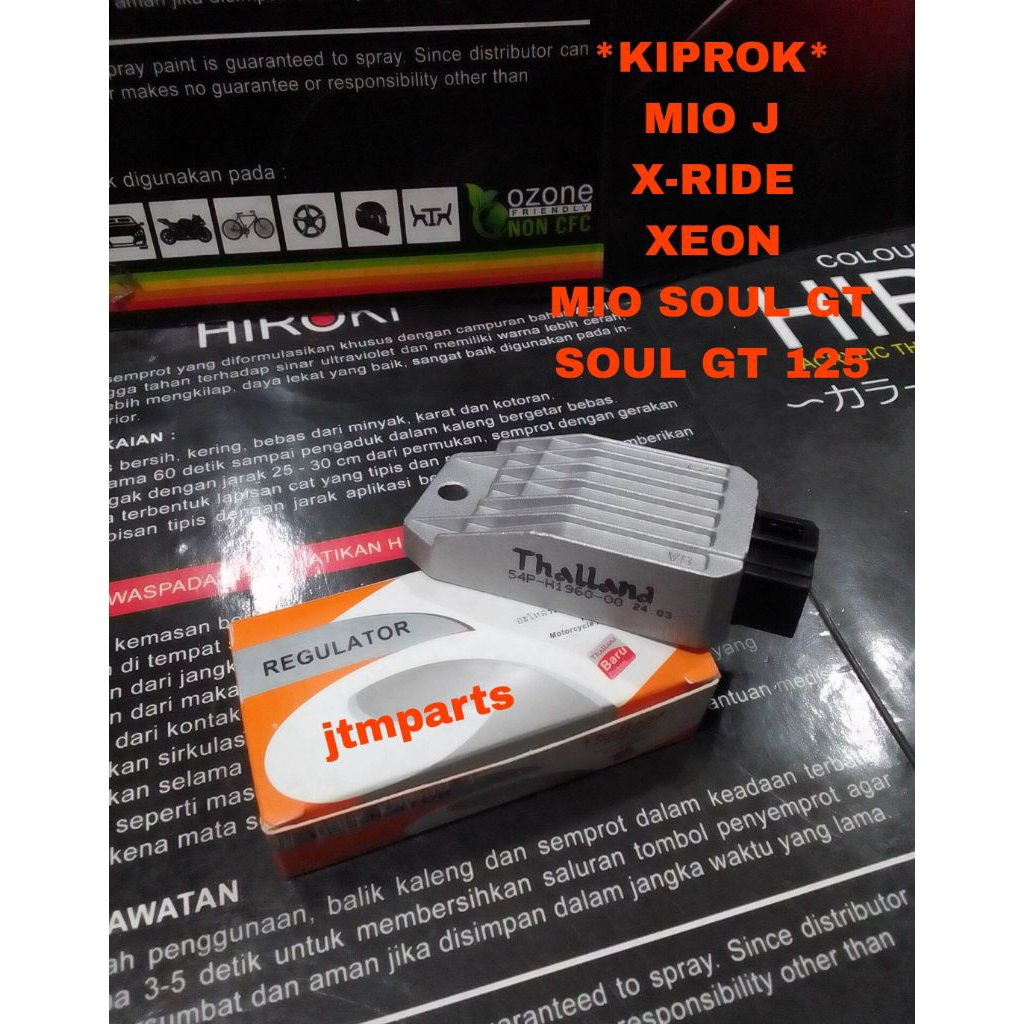[1UNIT] KIPROK MIO J MERK THALLAND KIPROK MOTOR MIO J XEON X-RIDE SOUL GT 125