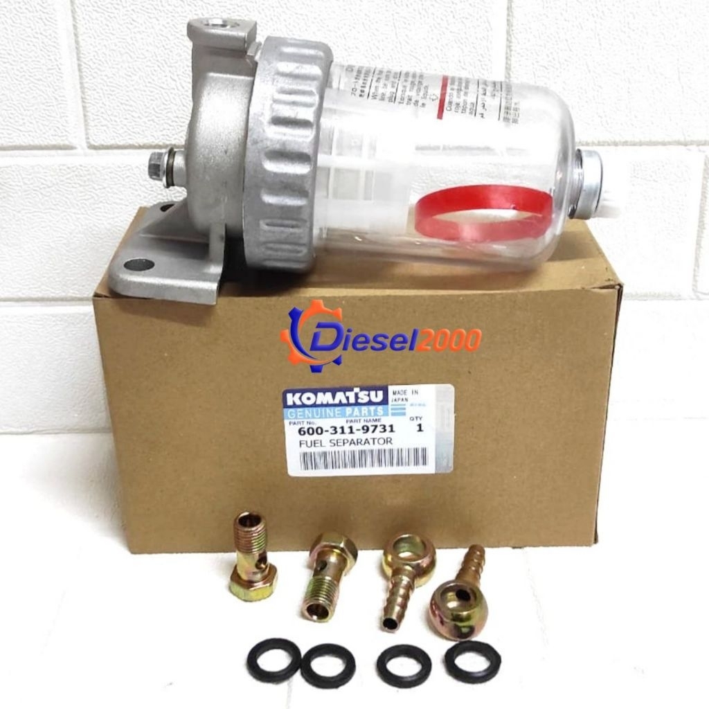 600-311-9731 FILTER SOLAR FUEL WATER SEPARATOR D85ESS-2 D31E-20 D31P-20 D31S-20 D31Q-20 D61EX-12 D61