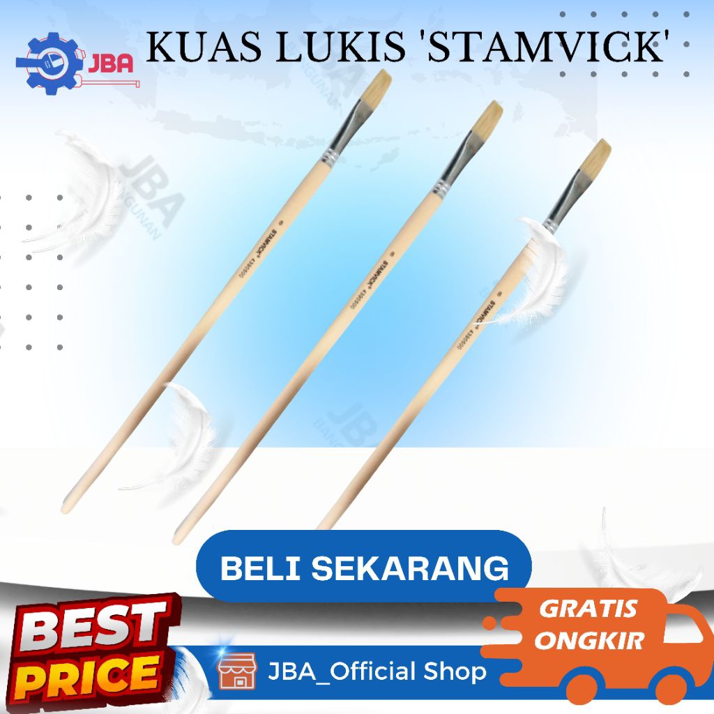 

Kuas Lukis Stamvick Size 8 / Brush Painting