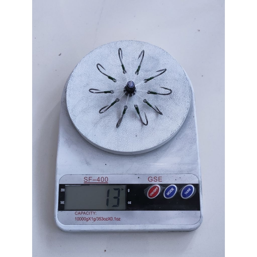 pancing garong 10 mata kail