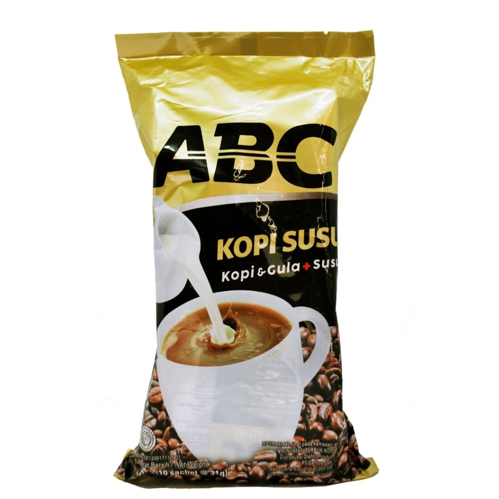 

ABC Kopi + Susu Isi 10 @31gr
