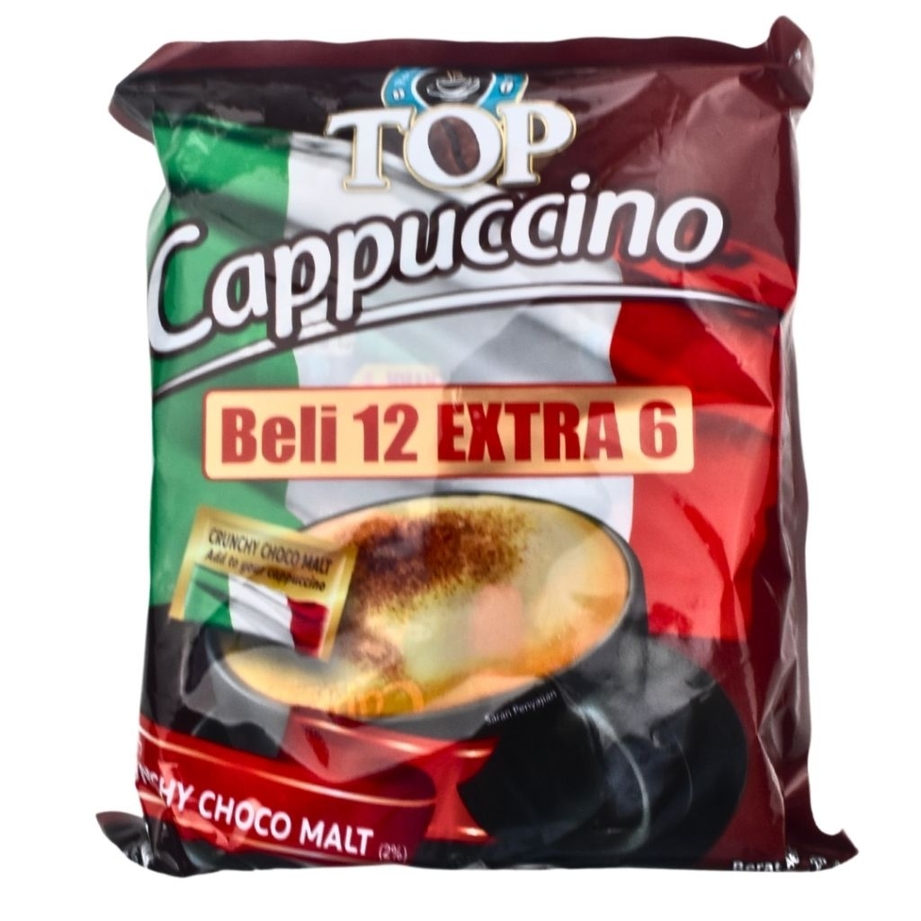 

Top Kopi Capuccino Bag Isi 18 @25gr