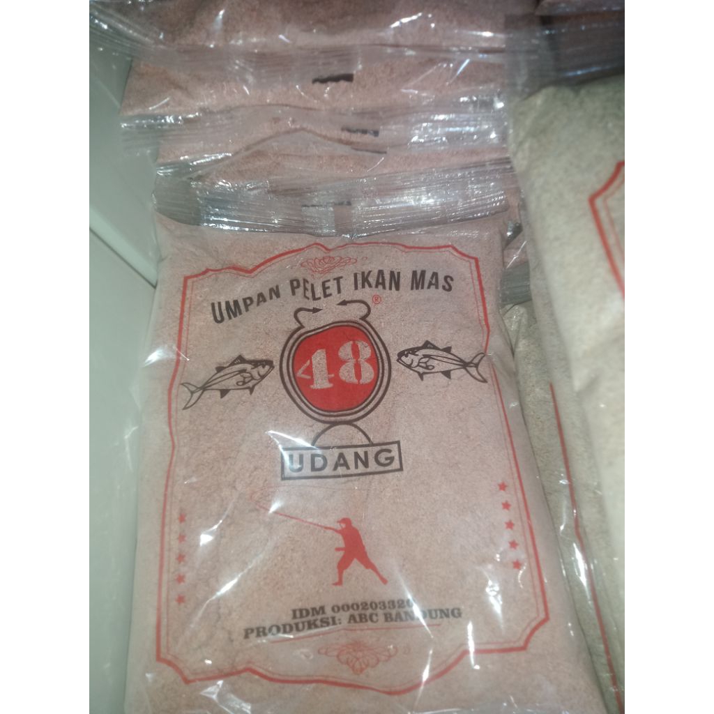 UMPAN IKAN MAS PELET 48 ORIGINAL UDANG