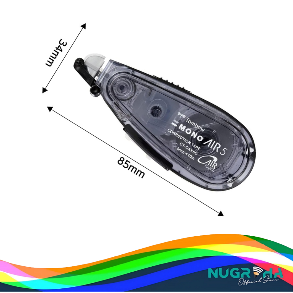 

TOMBOW CAX5 MONO CP TAPE CORRECTION TIPEX KERTAS PITA KOREKSI PREMIUM BEST QUALITY BISA DIISI ULANG 5 MM X 10 M DARI JEPANG IMPORT