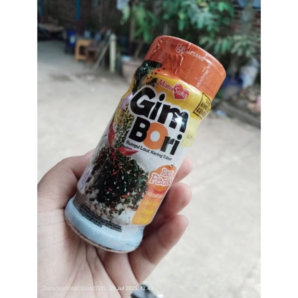 

Gim Bori Rasa Pedas 30g