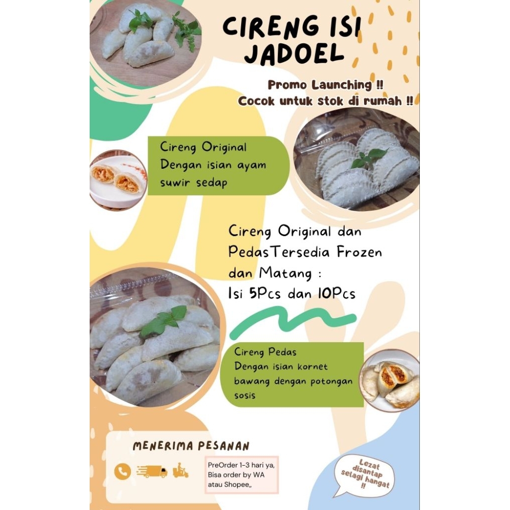 

PROMOOO!!! Cireng Isi Jadoel Frozen