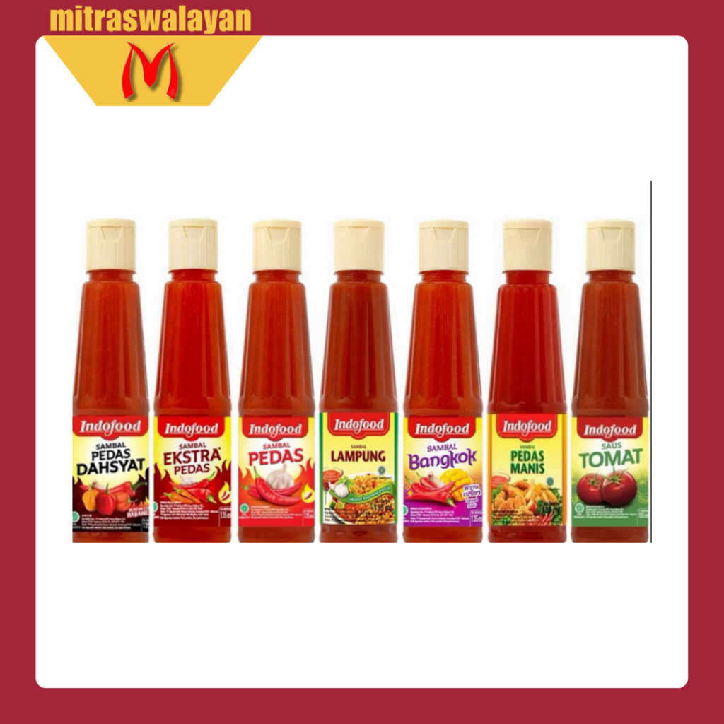 

INDOFOOD Saus Sambal Kemasan Botol 135 ml