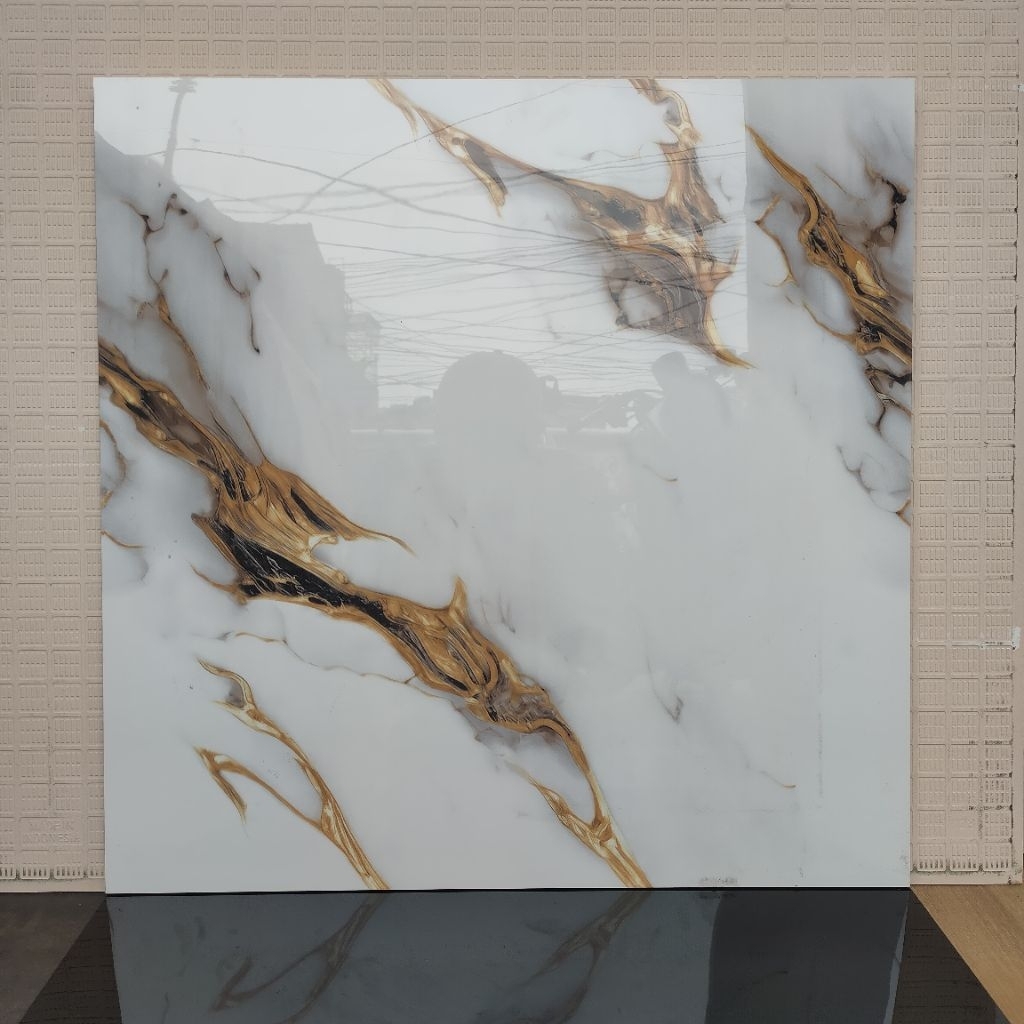 Granite Ikad 60x60 Glass Polish Helios Grey Export Granit Keramik Lantai