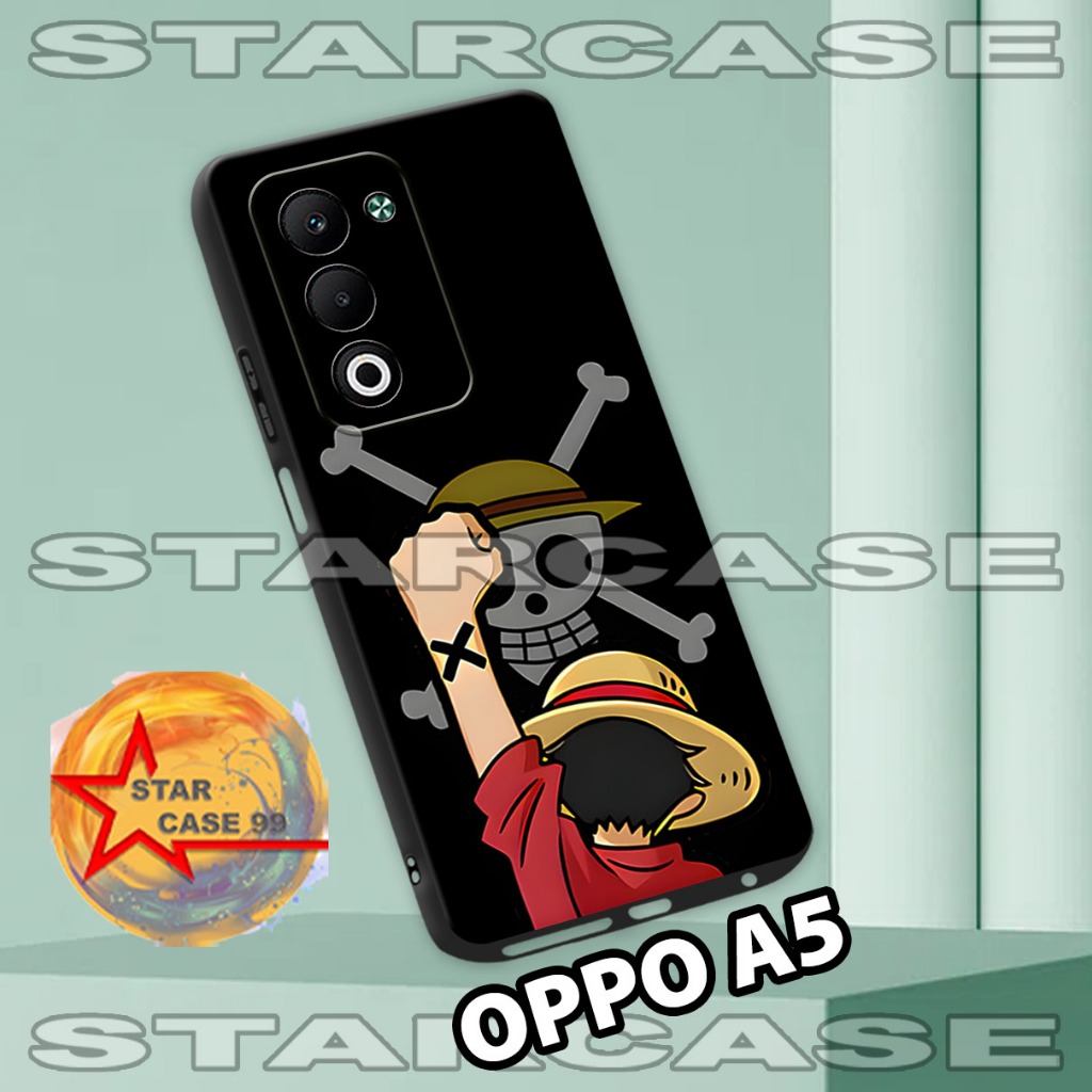Softcase karet oppo a5 5g 2025/S36/Motif anime/casing oppo a5 5g 2025 terbaru