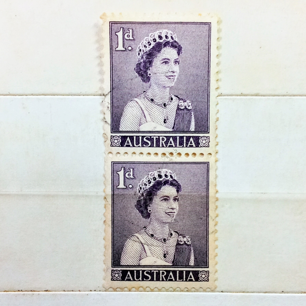 

Prangko Koleksi Filateli Australia 1959 Queen Elizabeth II