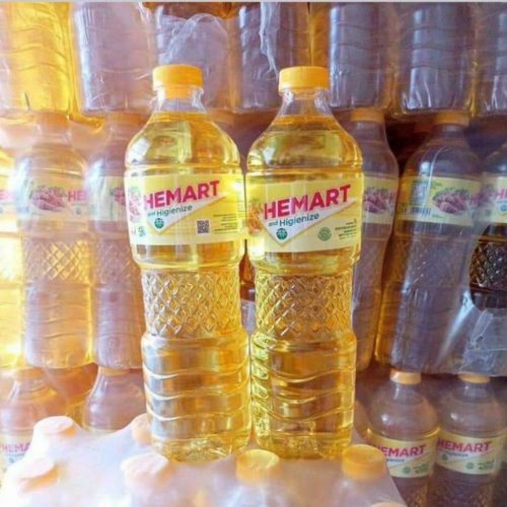 

MINYAK GORENG HEMART BOTOL KRAT ISI 12BOTOL@1L