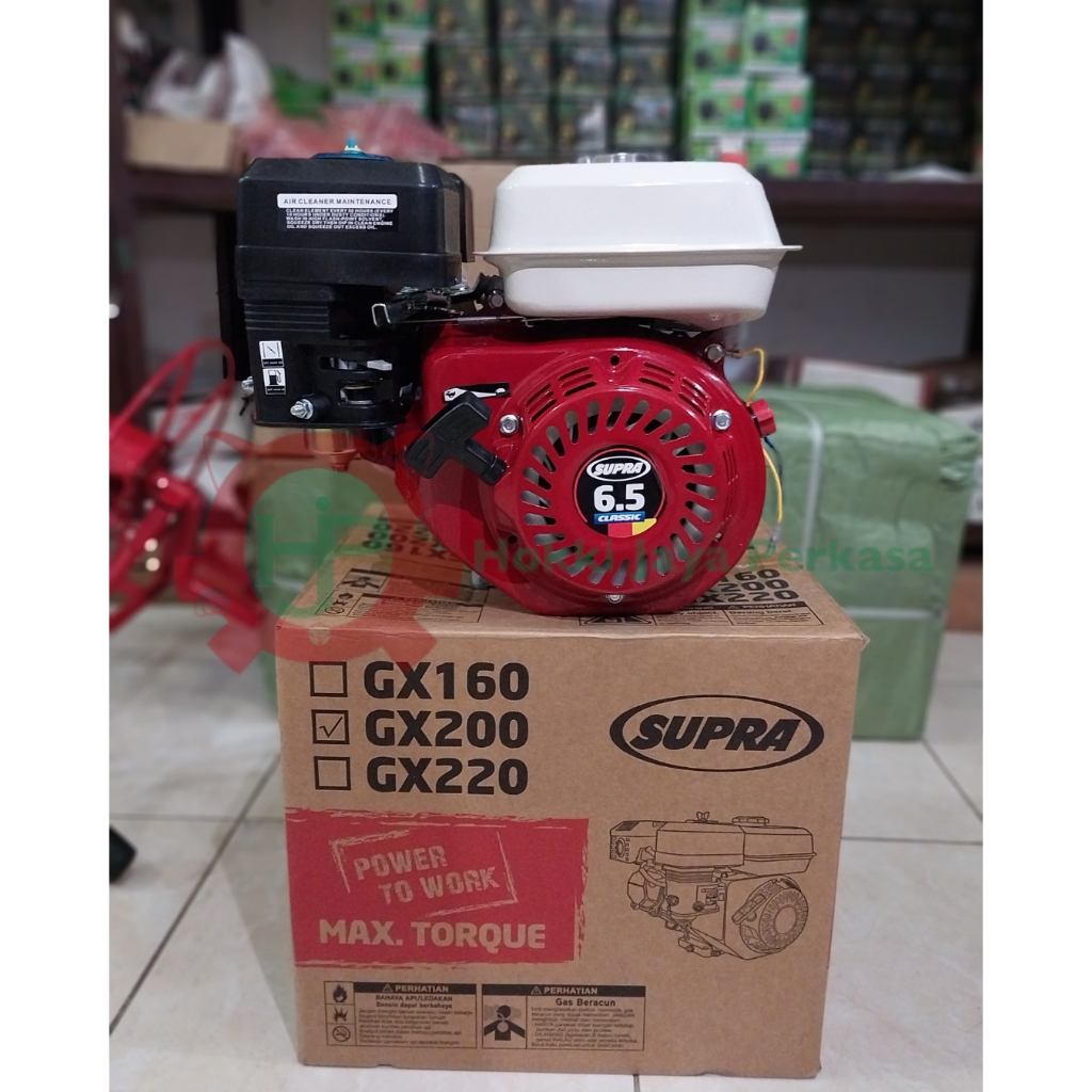 SUPRA Mesin penggerak GX200 GX220 Gasoline engine Supra GX200 dan GX220 6.5 HP 7 HP