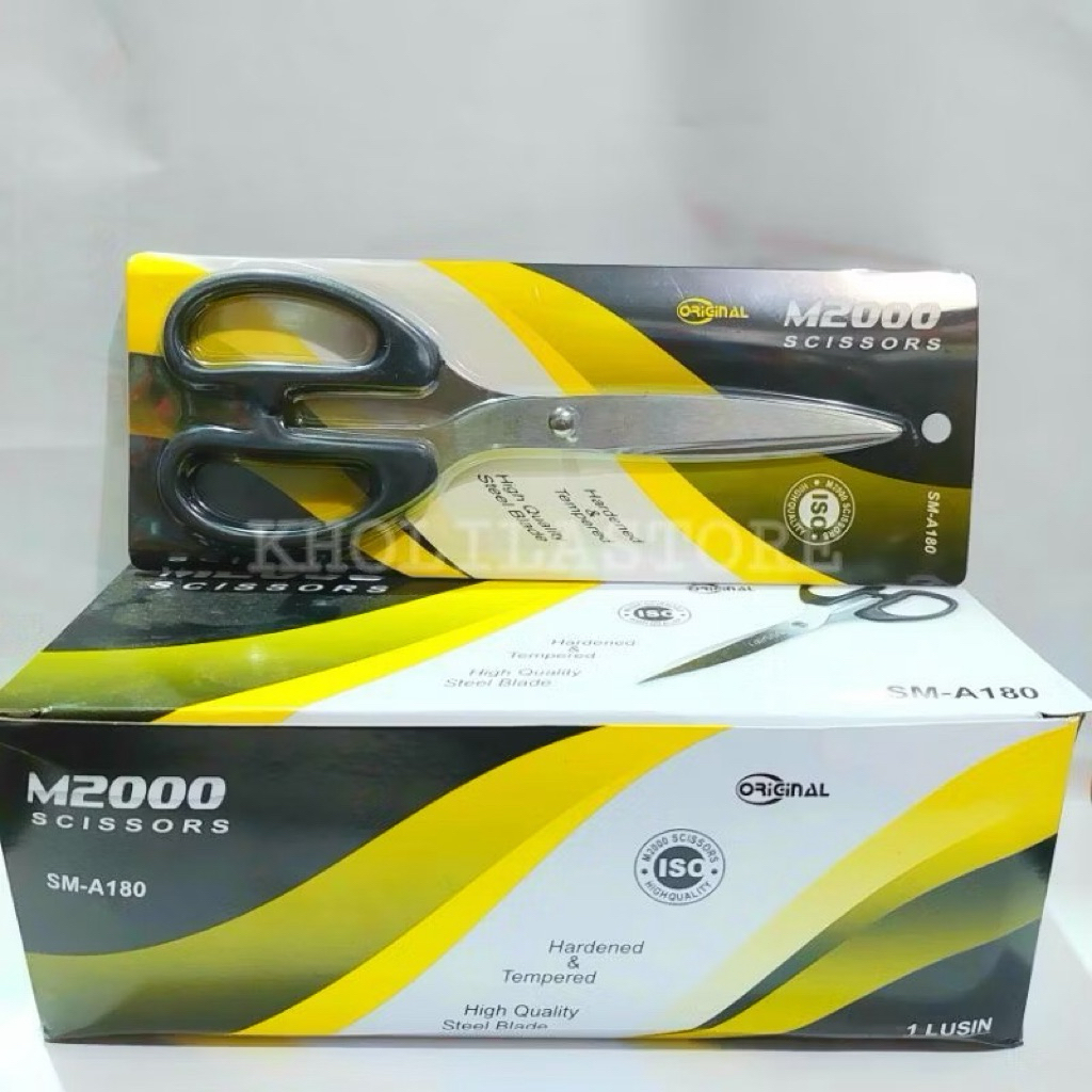 

Gunting kertas besar M2000 SM A-180 tajam 1 pcs