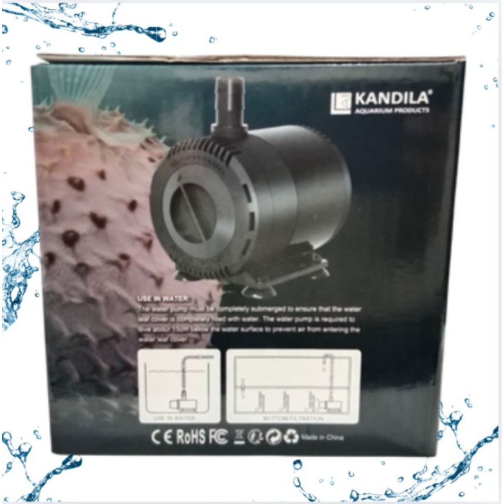 KANDILA FUGU F 104 POMPA KOLAM AQUARIUM SILENT WATER PUMP