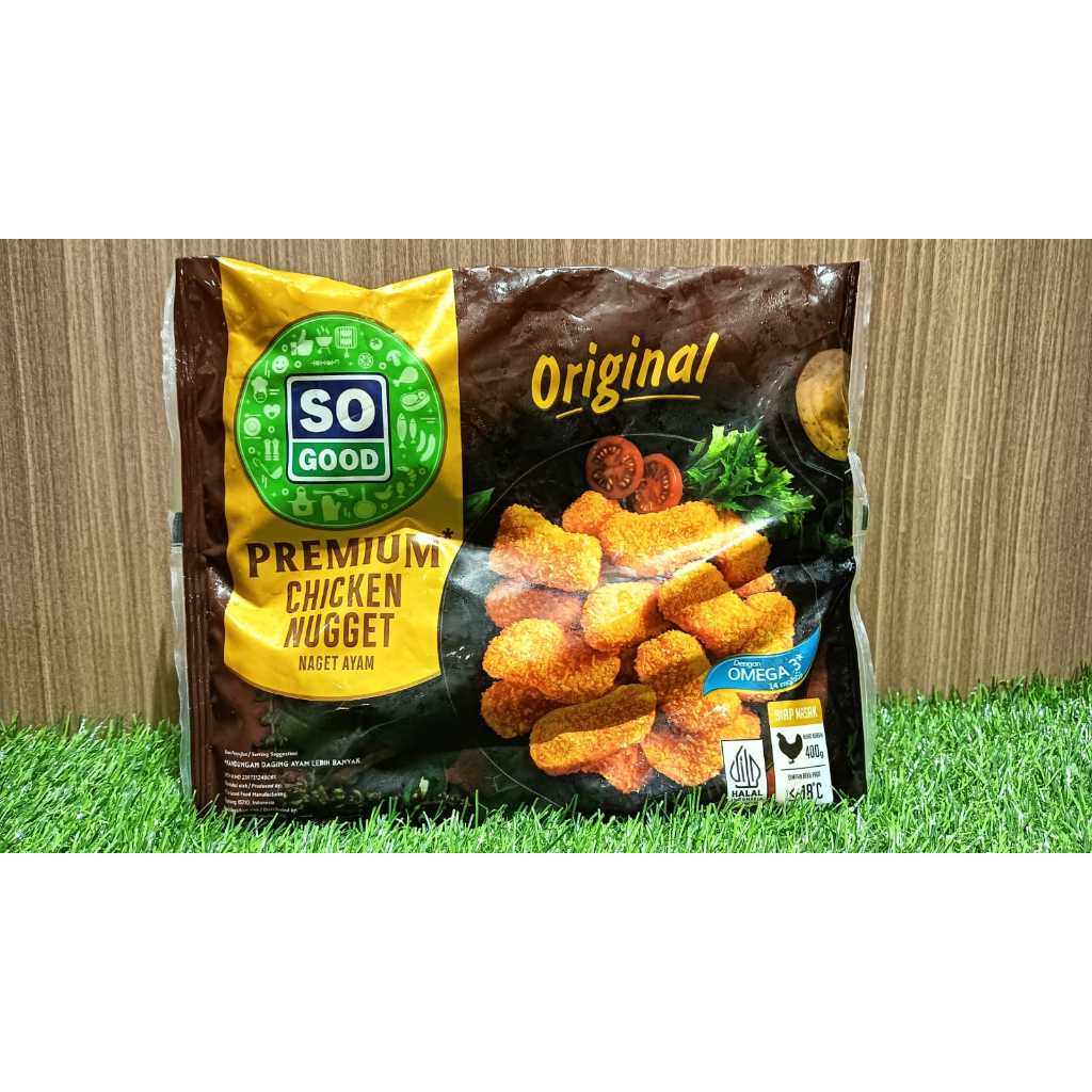

SO GOOD CHICKEN NUGGET PREMIUM 400GR