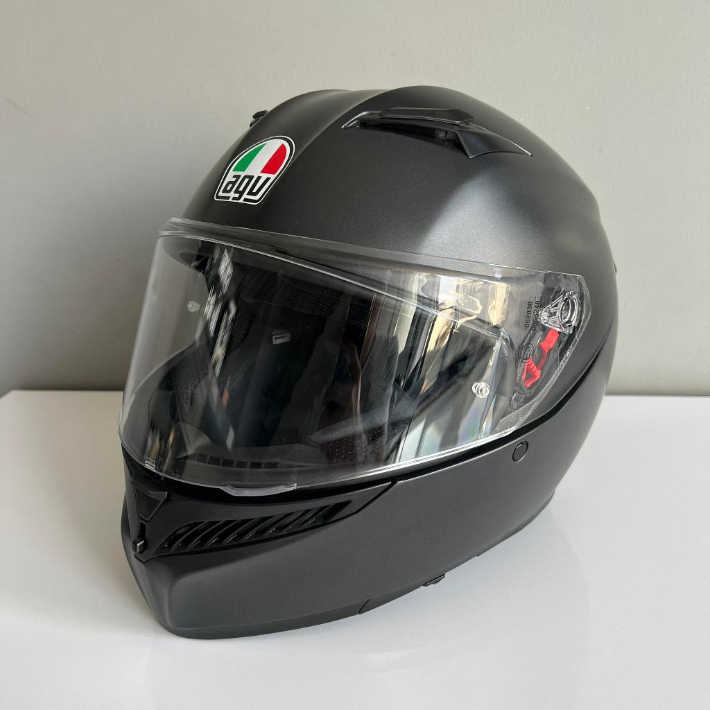 Helm AGV K3 New Not K3SV Matt Black SNI Size M Original