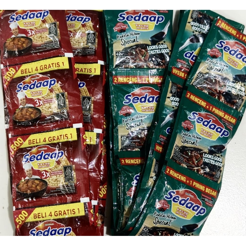 

kecap sedap renceng saset