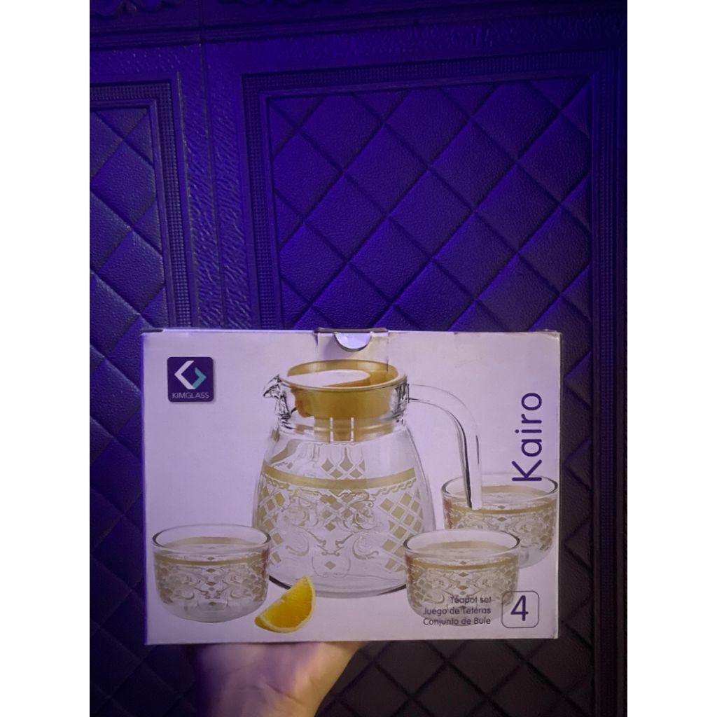 Kimglass Kairo 4 in 1 Pitcher Set