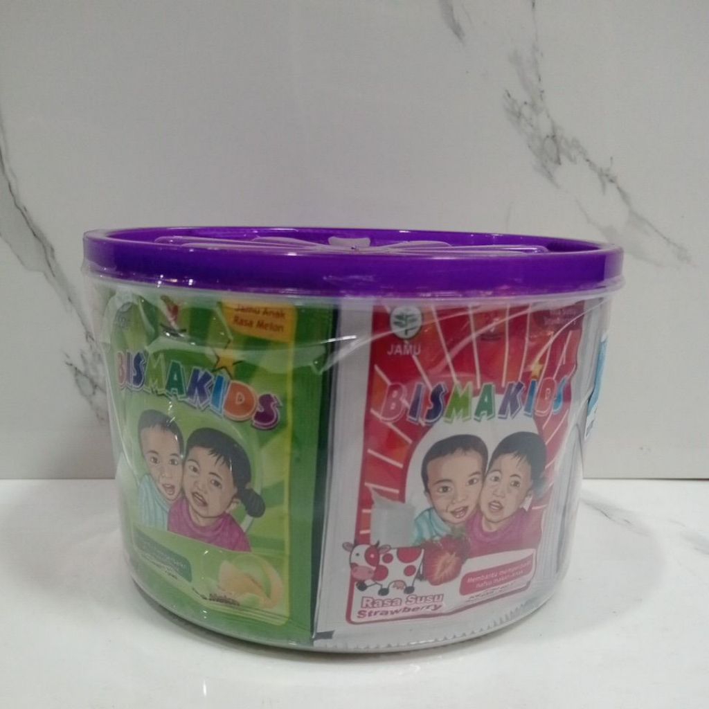 

Bismakids Jamu Anak kemasan toples isi 50 sachet