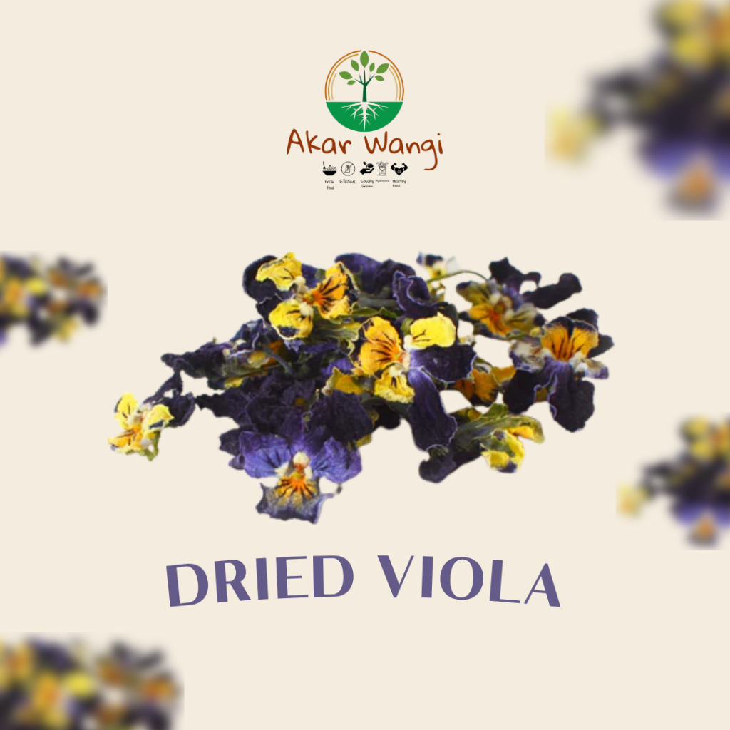 

ANTI LAYU!Akar Wangi Dried Edible Flower VIOLA-Kirim AMAN SE-INDONESIA!Garnish Makanan Garnish Minum