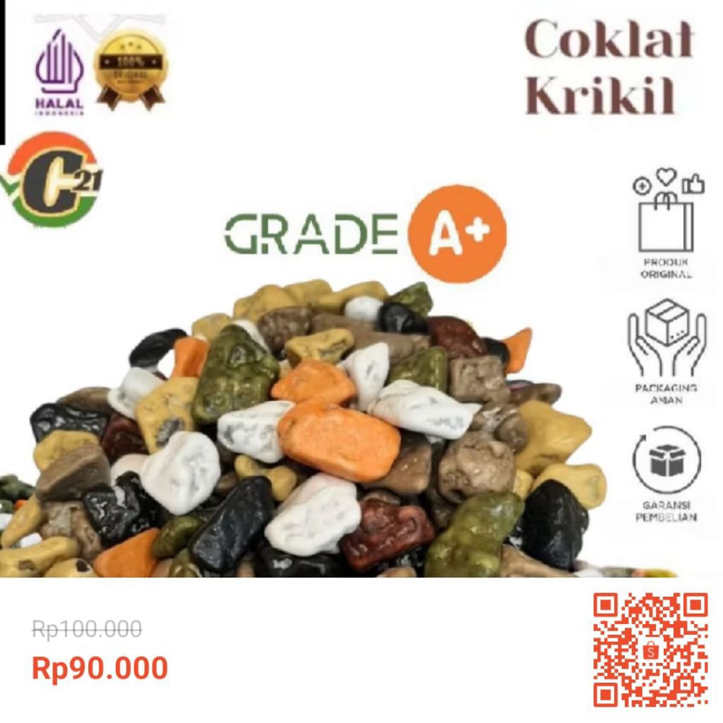 

NYOKLAT KRIKIL C21 COKLAT VIRAL ABAD 21 OLEH OLEH HAJI coklat arab