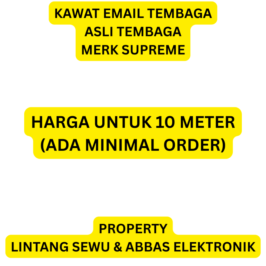 10 Meter Kawat Email Tembaga 0.55 Gulung Dinamo Motor