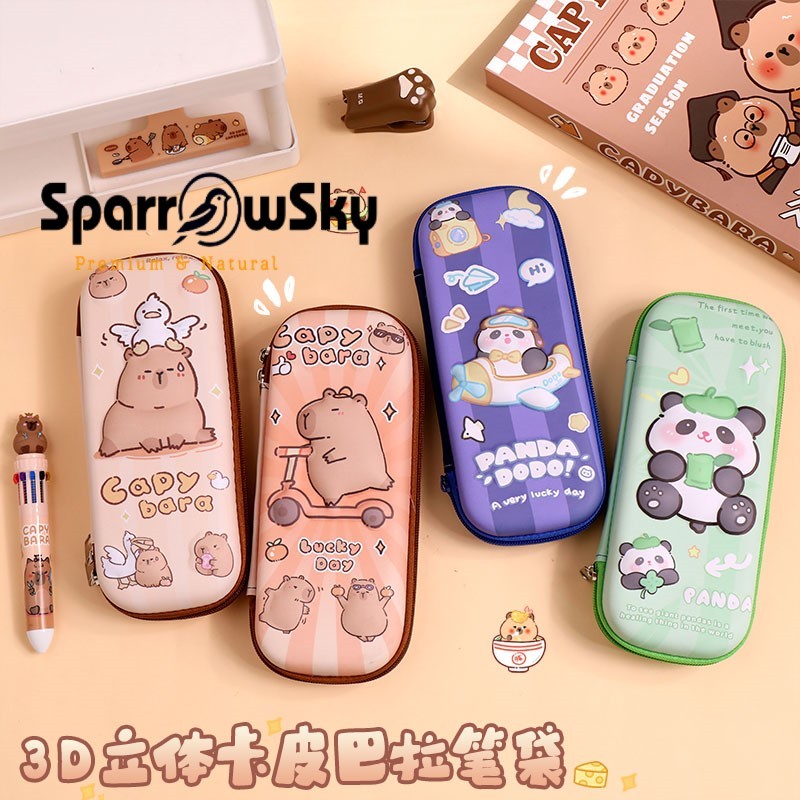 

SPARROW Kotak Pensil 3D / Pencil Case 3D / Kotak Pensil Lucu 3D / Pencil Case Lucu 3D / Tas Lucu / Cute Bag / Pencil Case / Kotak Pensil