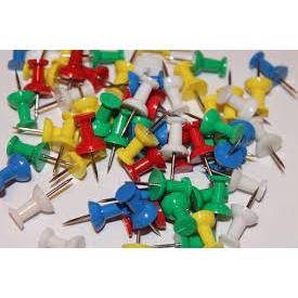 

Paku Payung Pin warna warni kecil push pin