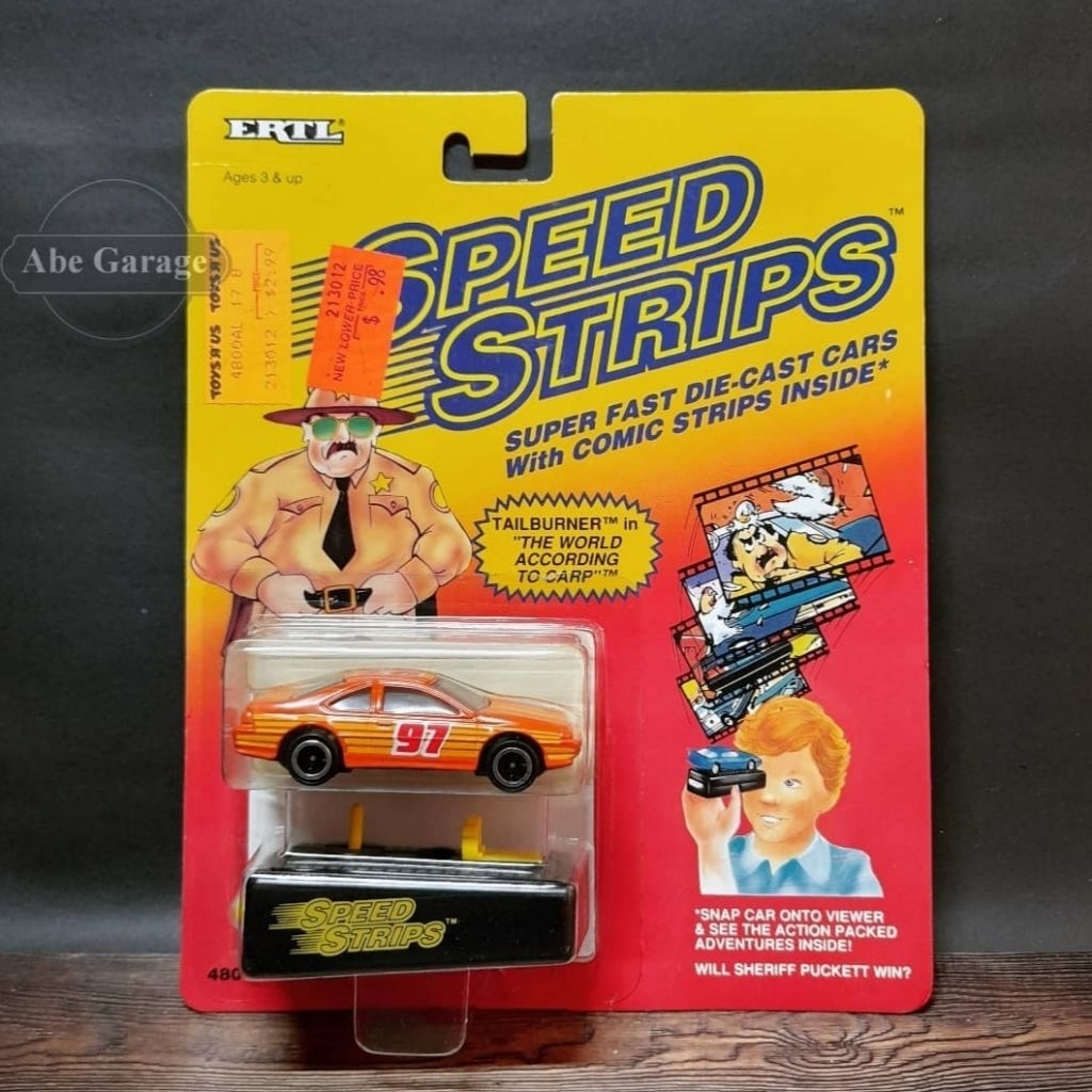 ERTL diecast Speed Strips Vintage Orange