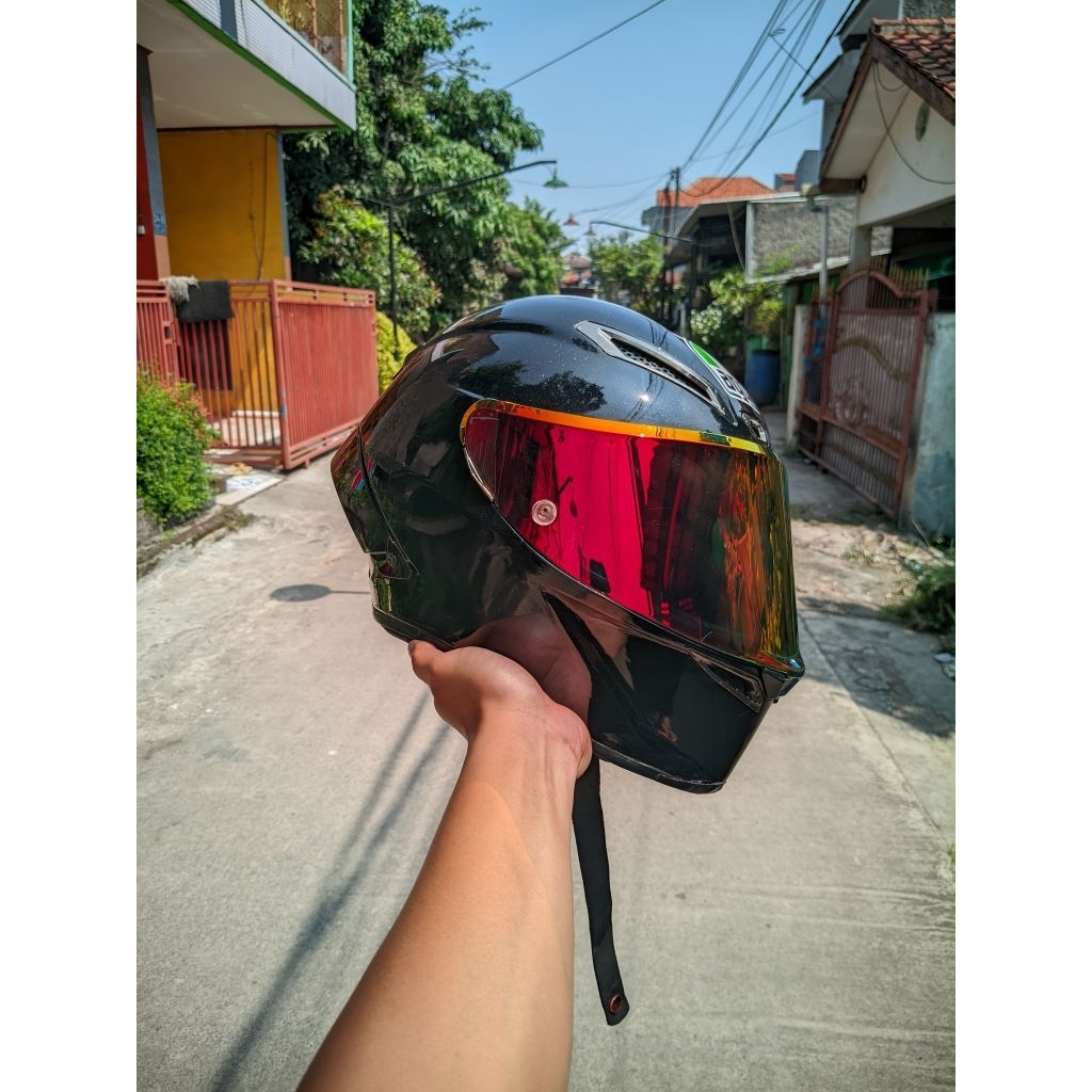 AGV PISTA GPRR BLACK GLOSSY (1:1)