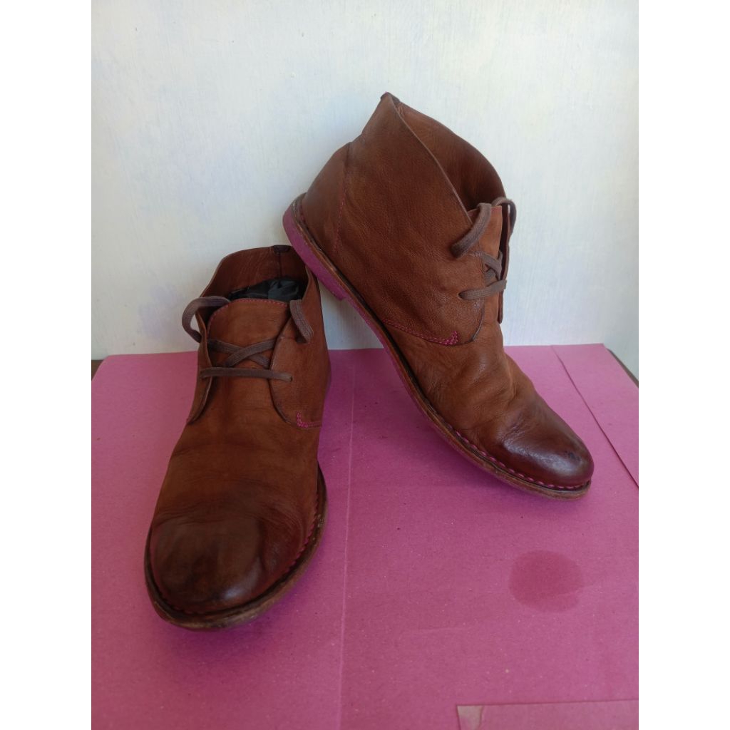 Sepatu COLE HAAN x NIKE AIR Desert Boot Soft Leather 42,5 - 27cm (Secondhand)