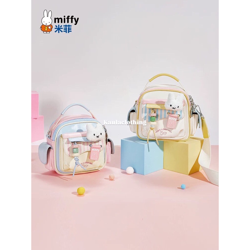 Tas miffy original M132 | tas selempang miffy