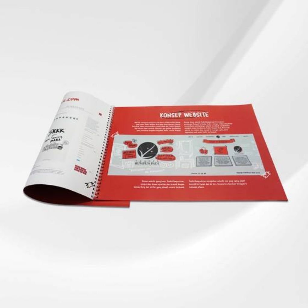 Cetak Binder Ring isi hvs a4  Custom