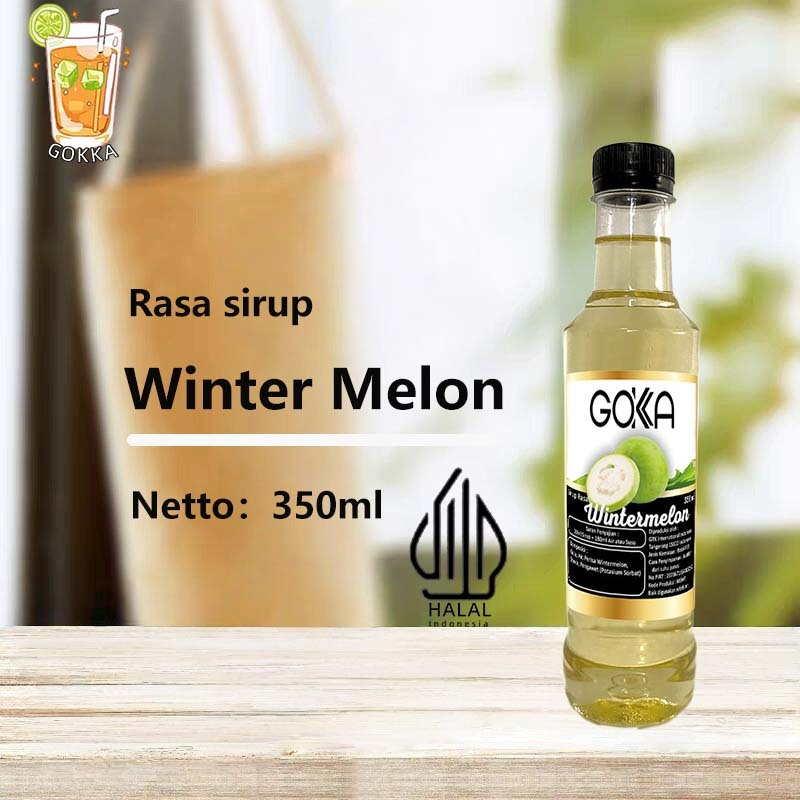

GОKKA Syrup / Winter Melon Flavoured Sirup / Sirup Winter Melon 350ML International Halal
